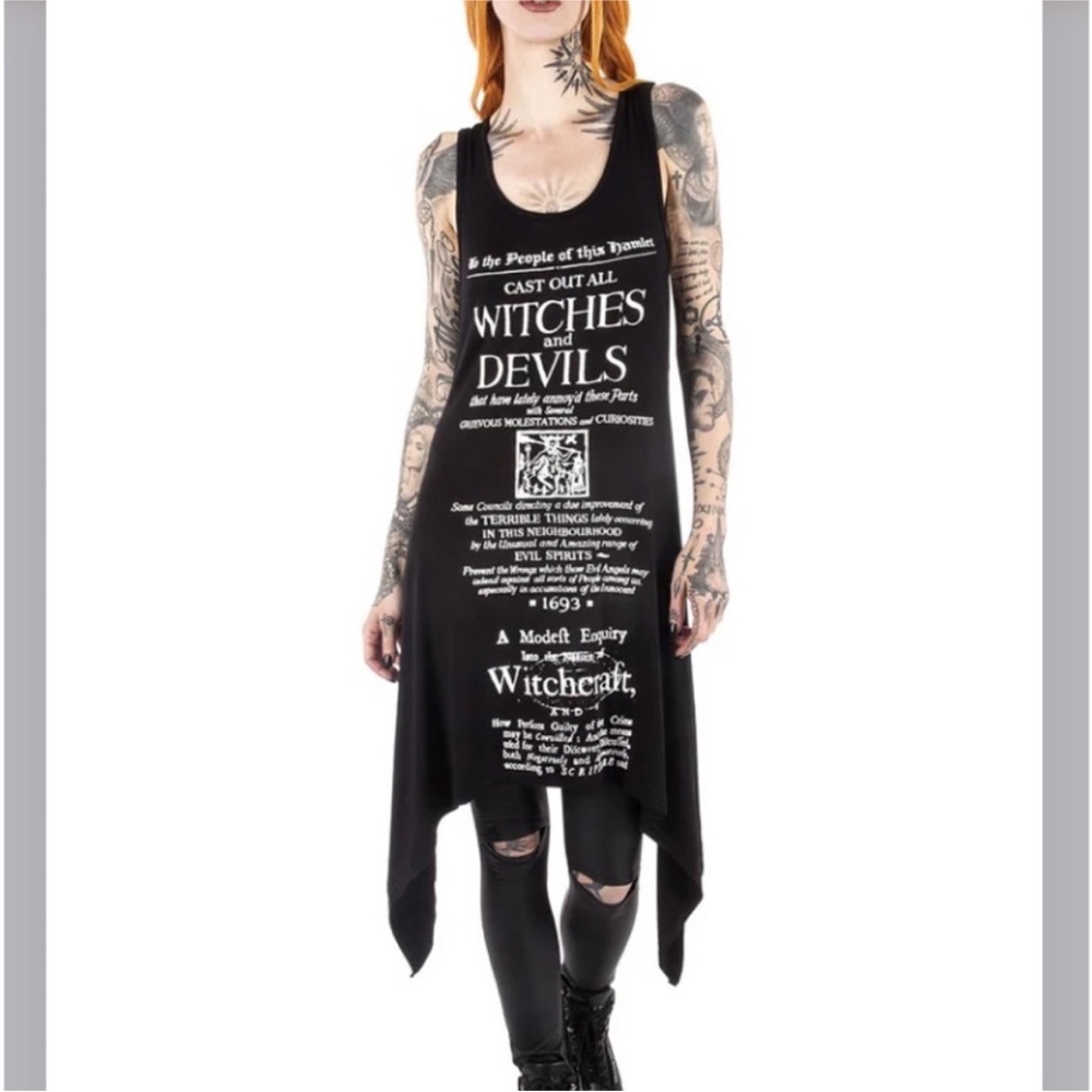 Killstar | Cast Out Vest Top - Picture 3 of 4